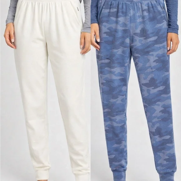 Eddie Bauer 2-Pack Ultra Soft Women Pajama Jogger Lounge Pants NWT - Picture 1 of 5